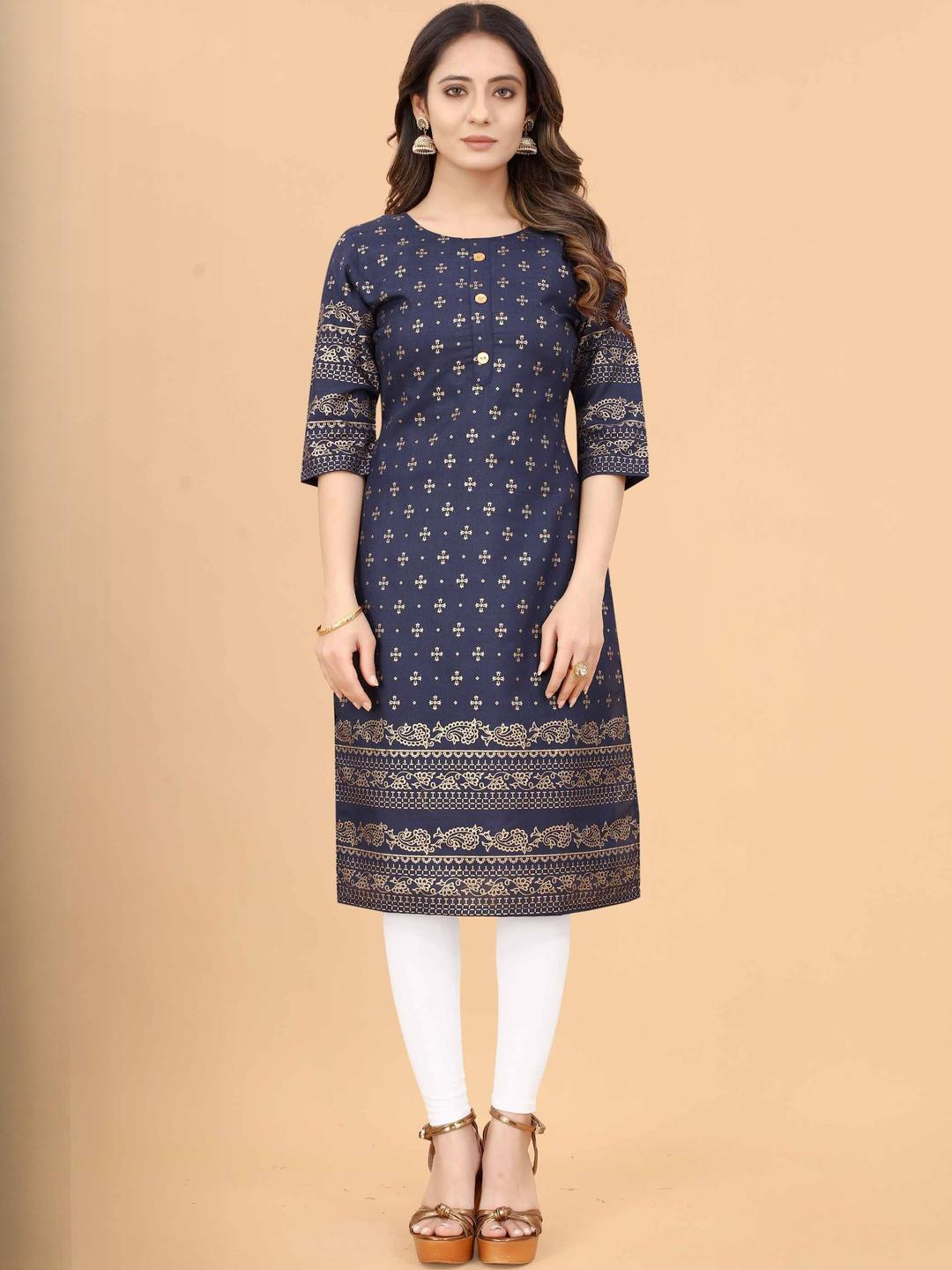 KILLARI Women Geometric Printed Kurta