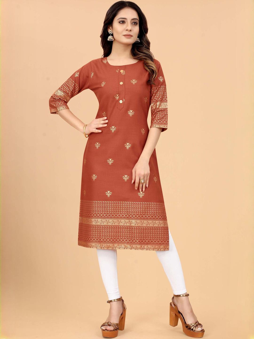 KILLARI Women Paisley Printed Kurta