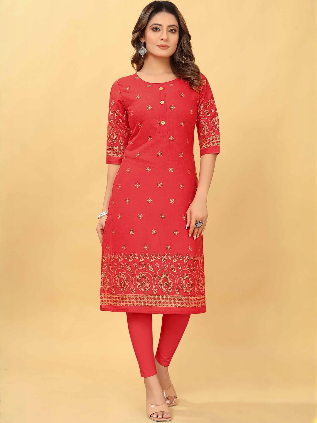 KILLARI Women Geometric Printed Kurta