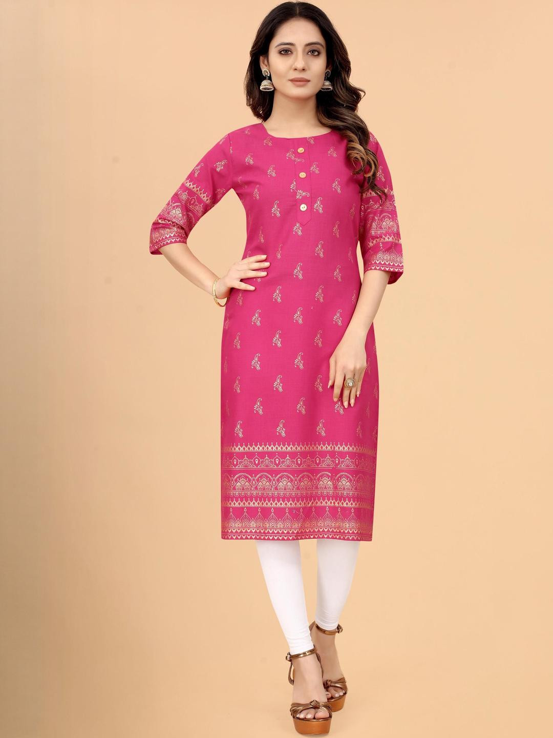 KILLARI Women Geometric Printed Kurta
