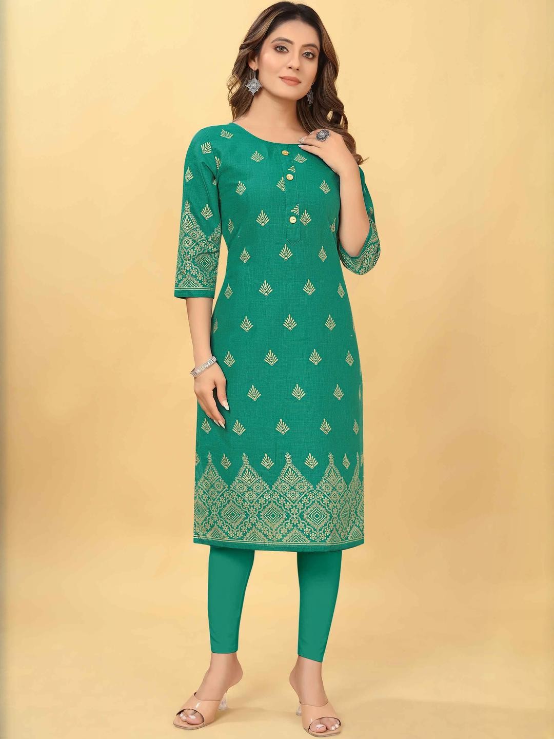 KILLARI Women Paisley Printed Kurta