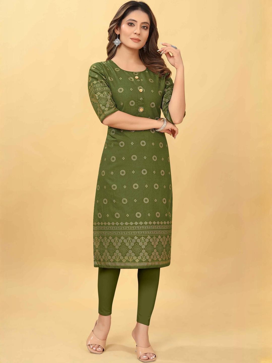 KILLARI Women Paisley Printed Kurta