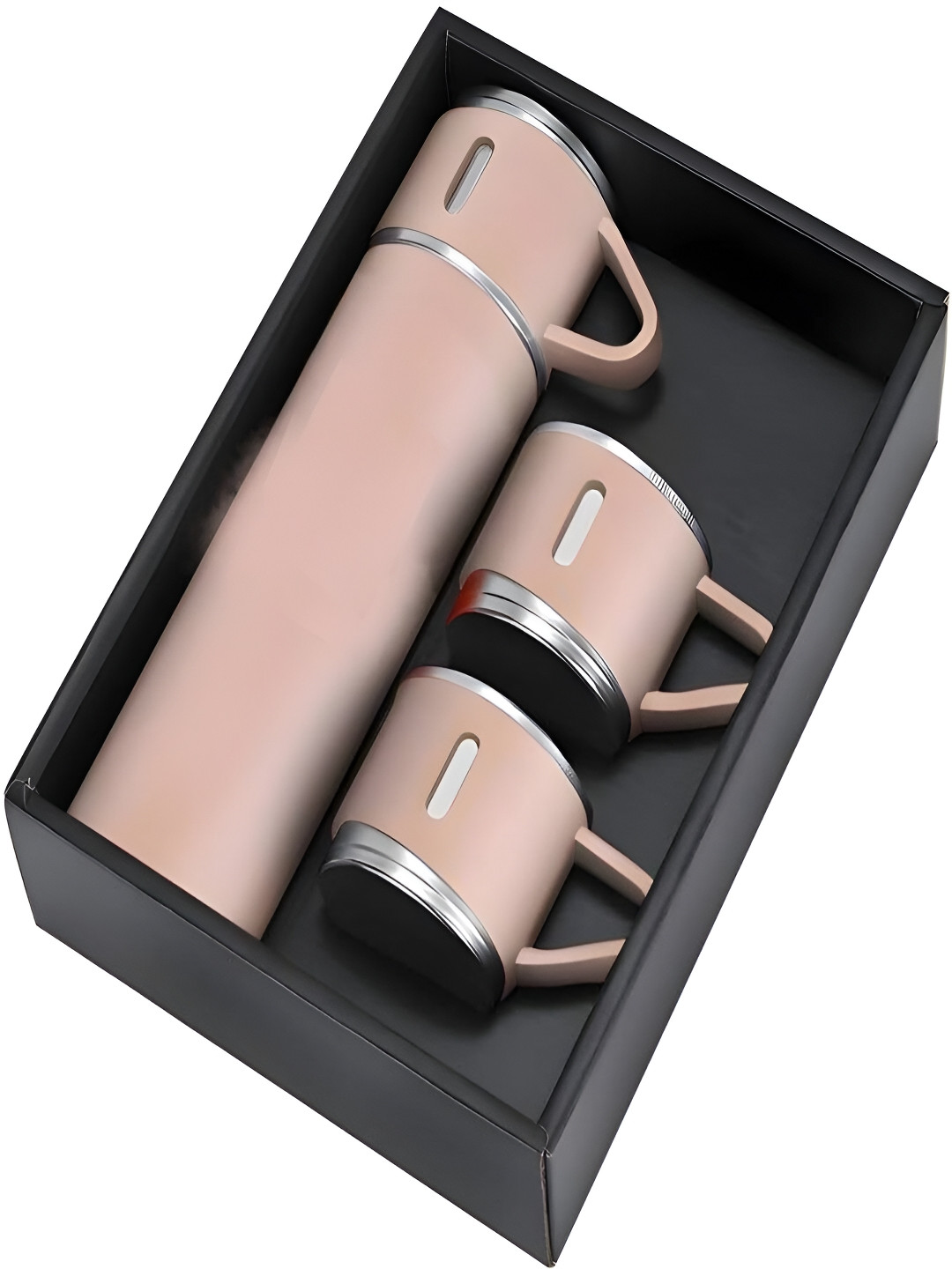 DeoDap Pink Single Stainless Steel Solid Water Bottle
