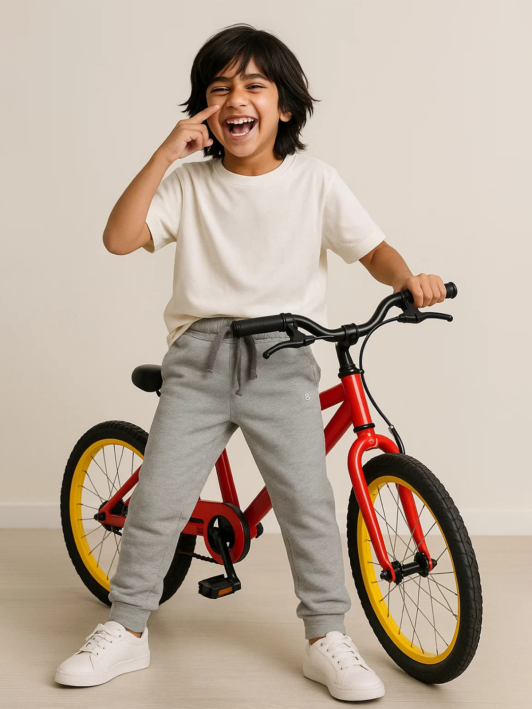 TALES & STORIES Boys Mid Rise Joggers