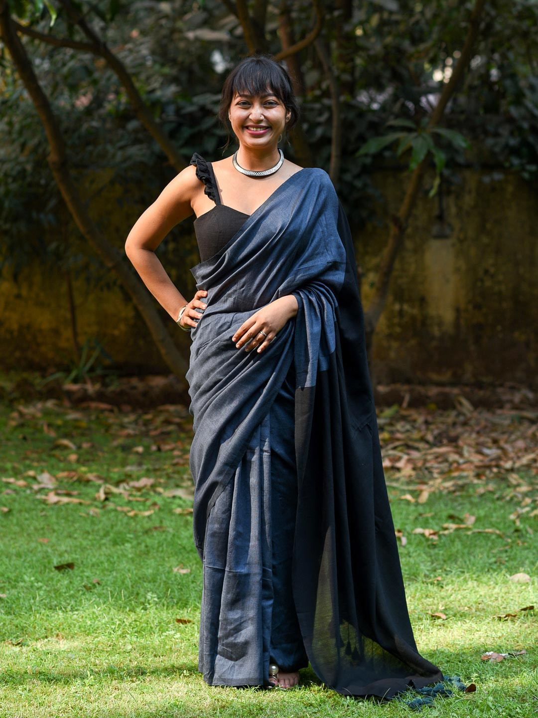 Suta Cotton Blend Saree