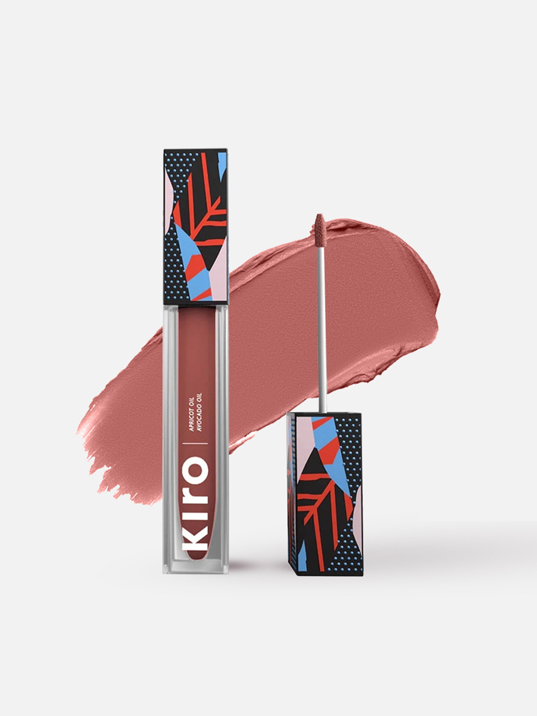 KIRO Non-Stop Airy Matte Liquid Lipstick with Apricot & Avocado Oil 5 ml - Cinnamon Nude