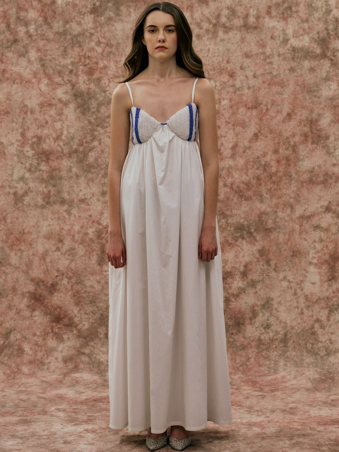 SOTBELLA Embellished Fit & Flare Maxi Dress