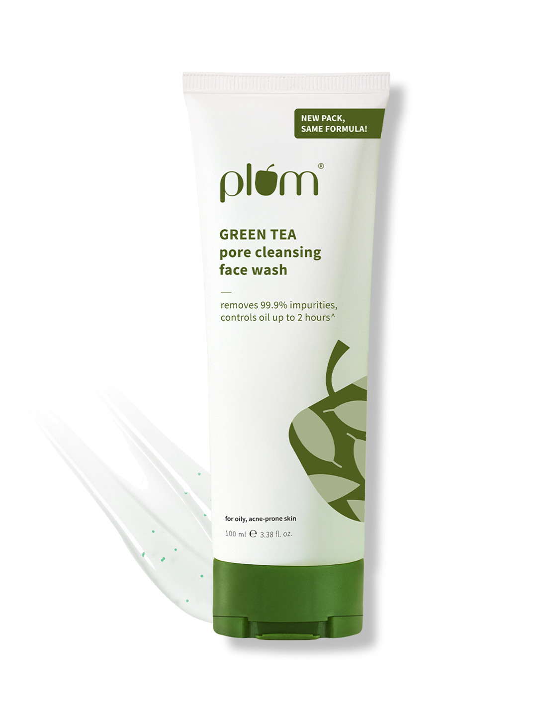 Plum Green Tea Pore Cleansing Gel Face Wash With Glycolic Acid To Fights Acne & Oil- 100ml