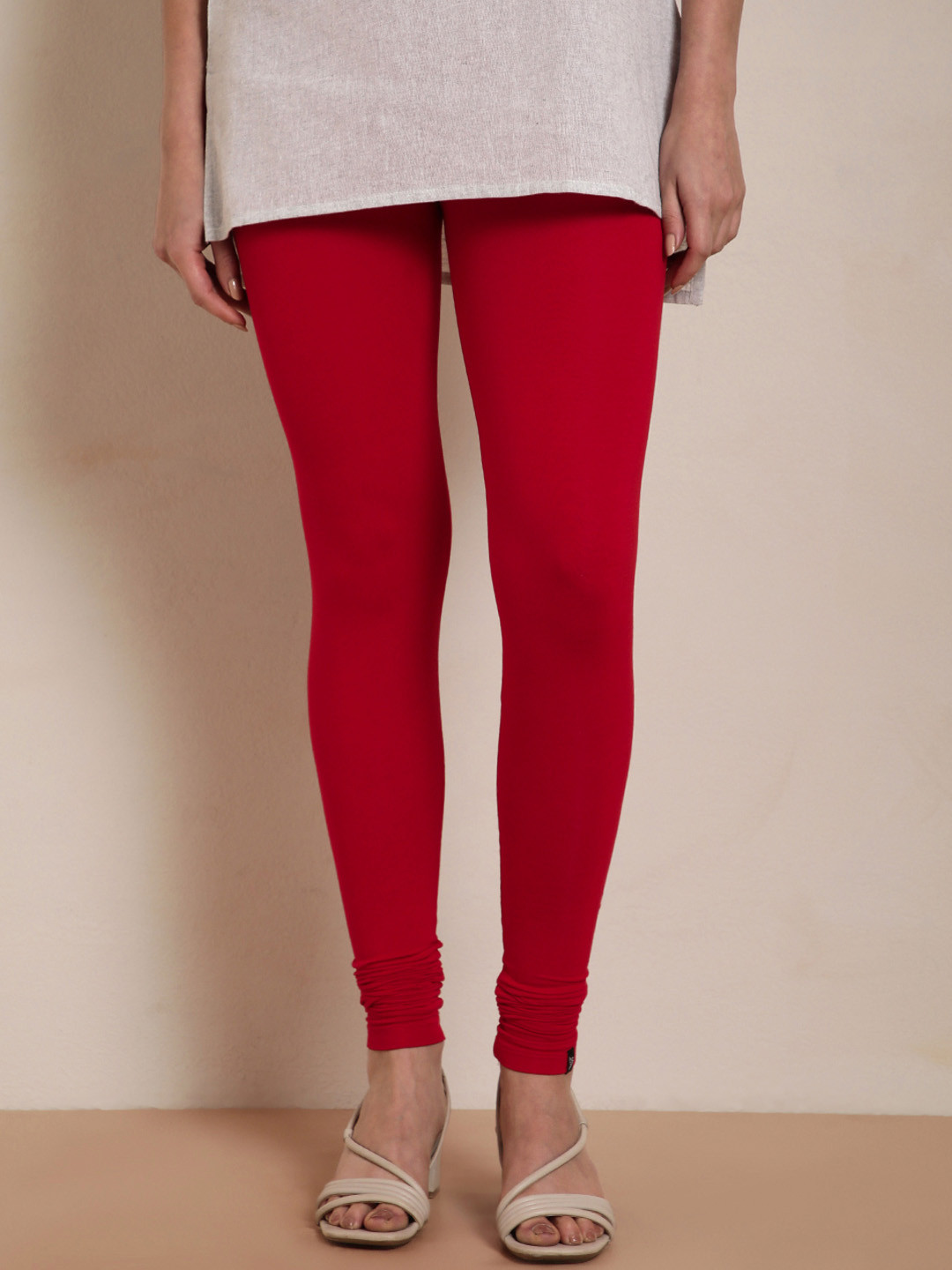 TWIN BIRDS High-Rise Churidar-Length Leggings