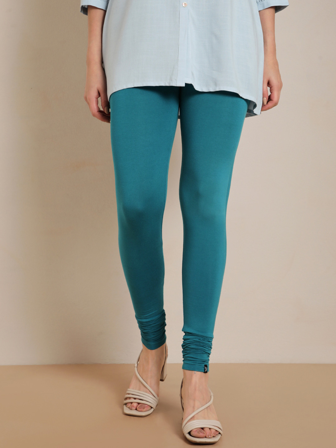 TWIN BIRDS Women Churidar-Length Leggings