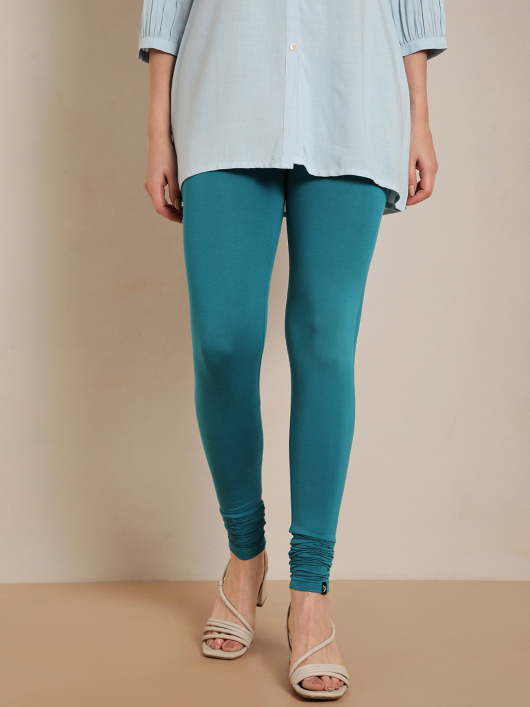 TWIN BIRDS Women Churidar-Length Leggings