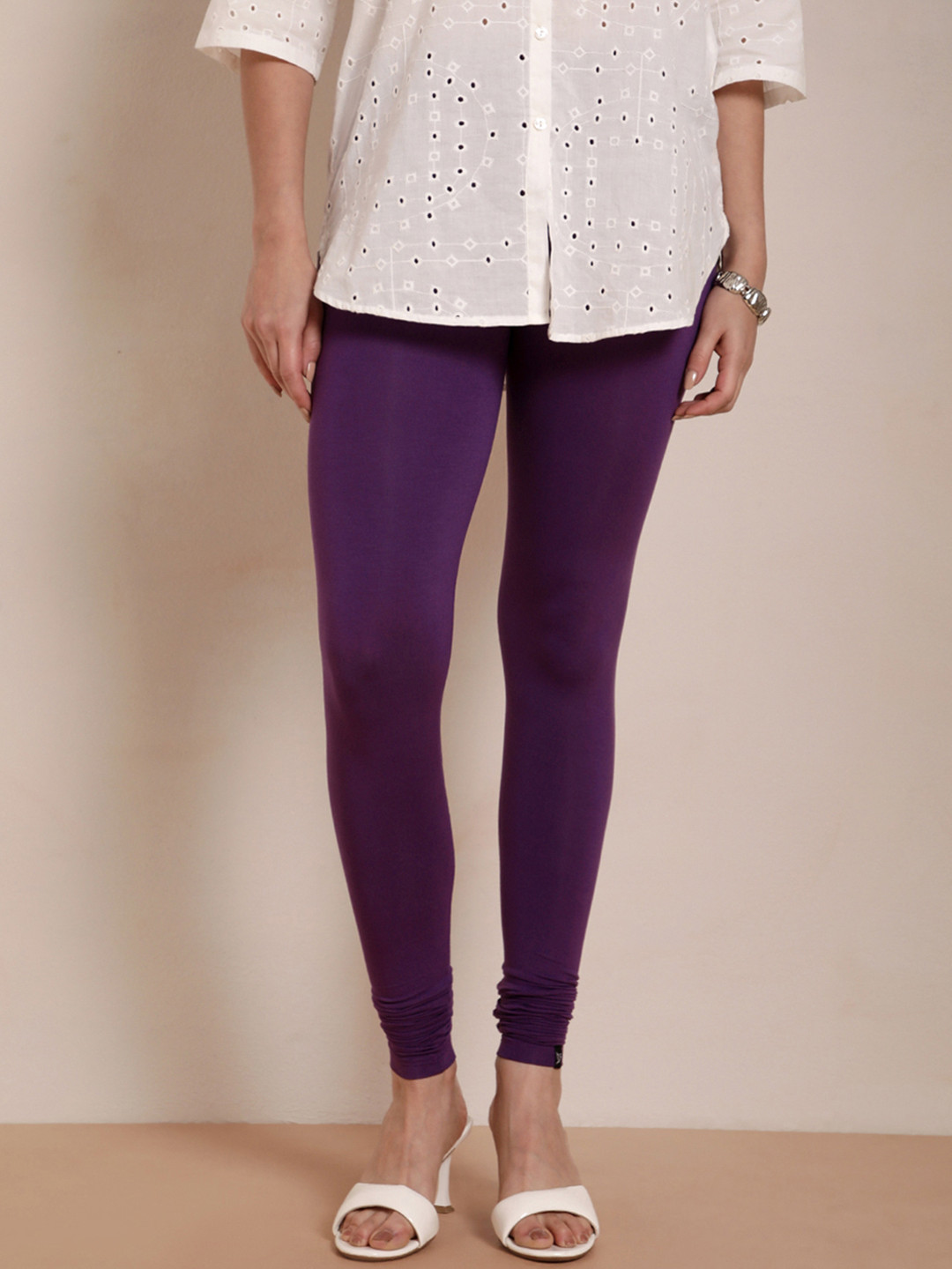 TWIN BIRDS Chuidhar- Length Leggings