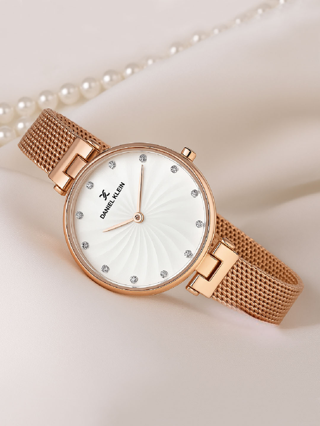 Daniel Klein Fiord Women Silver-Toned Analogue Watch DK11904-2