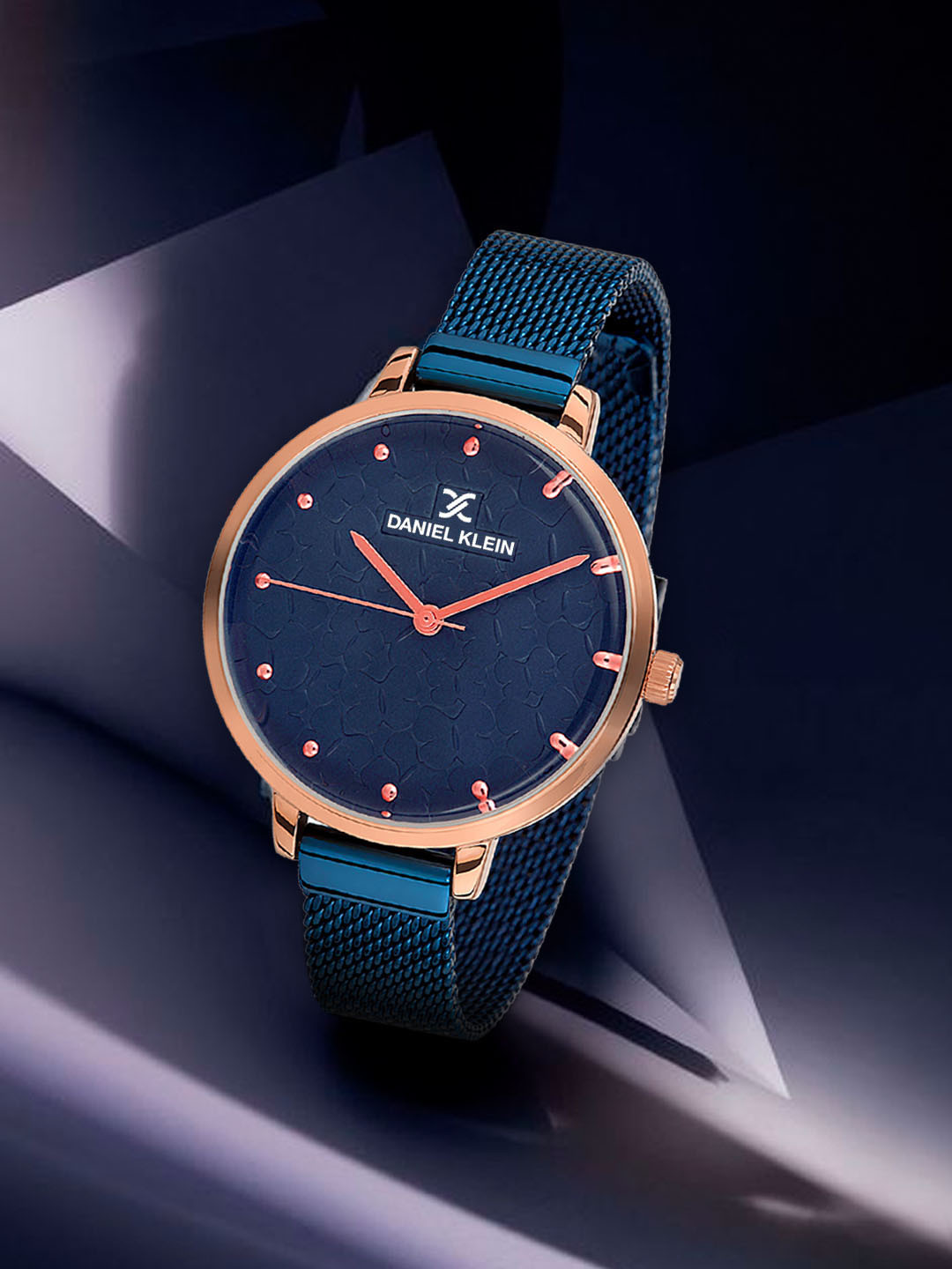 Daniel Klein Women Navy Blue Analogue Watch DK11637-7