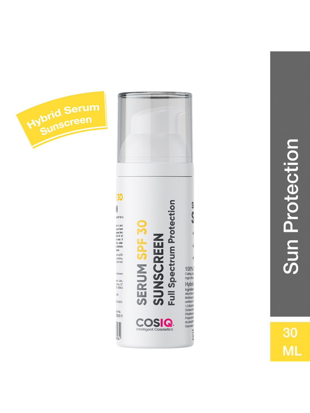 CosIQ Full Spectrum Protection SPF 30 PA++++ Sunscreen Serum 30 ml