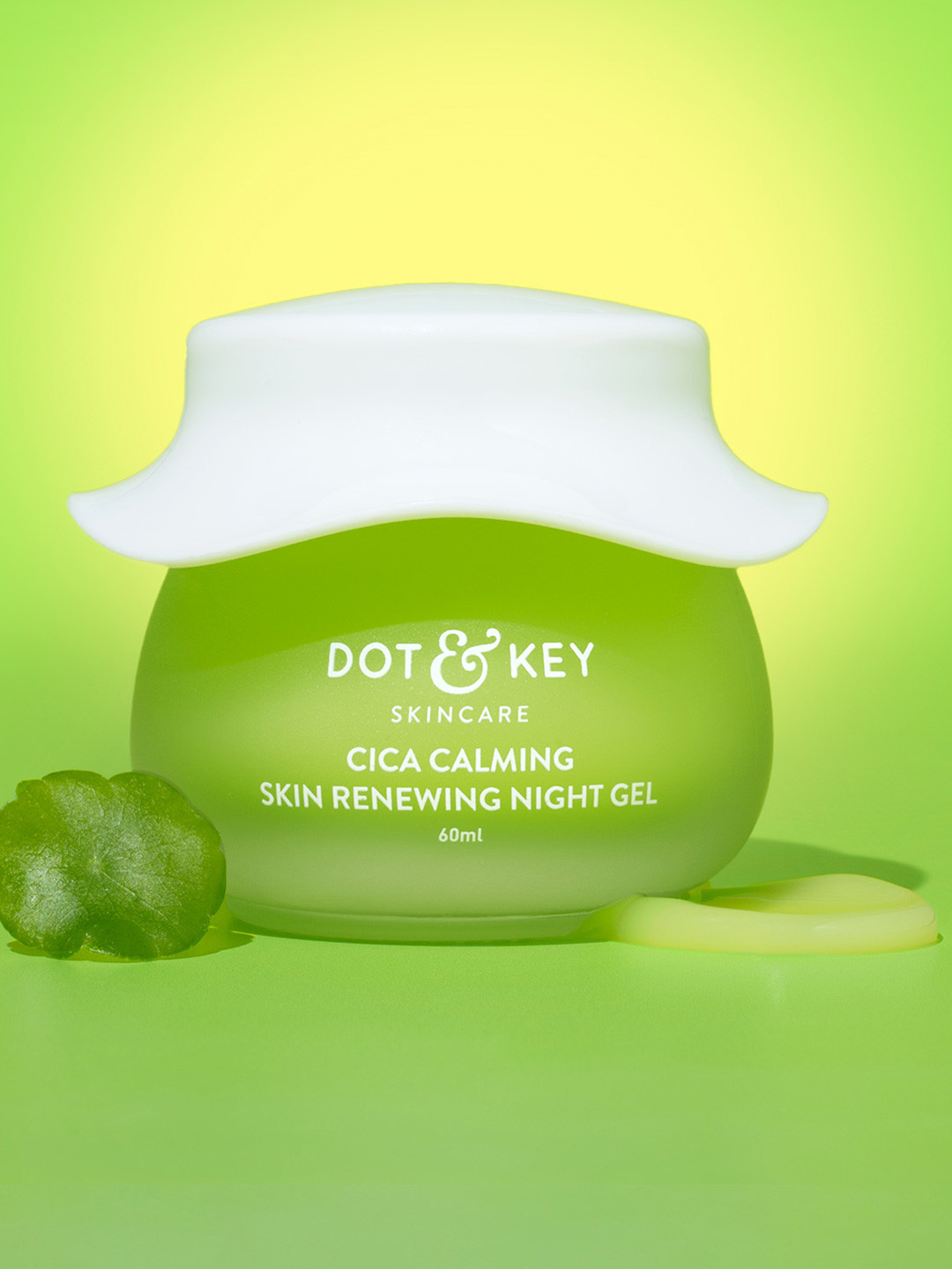 DOT & KEY Cica Niacinamide Night Gel with Tea Tree Oil For Dark Spots & Acne - 60 ml
