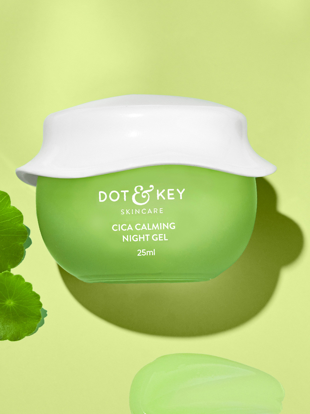 DOT & KEY Cica Niacinamide Night Gel with Tea Tree Oil, Fights Acne & Dark Spots - 25ml