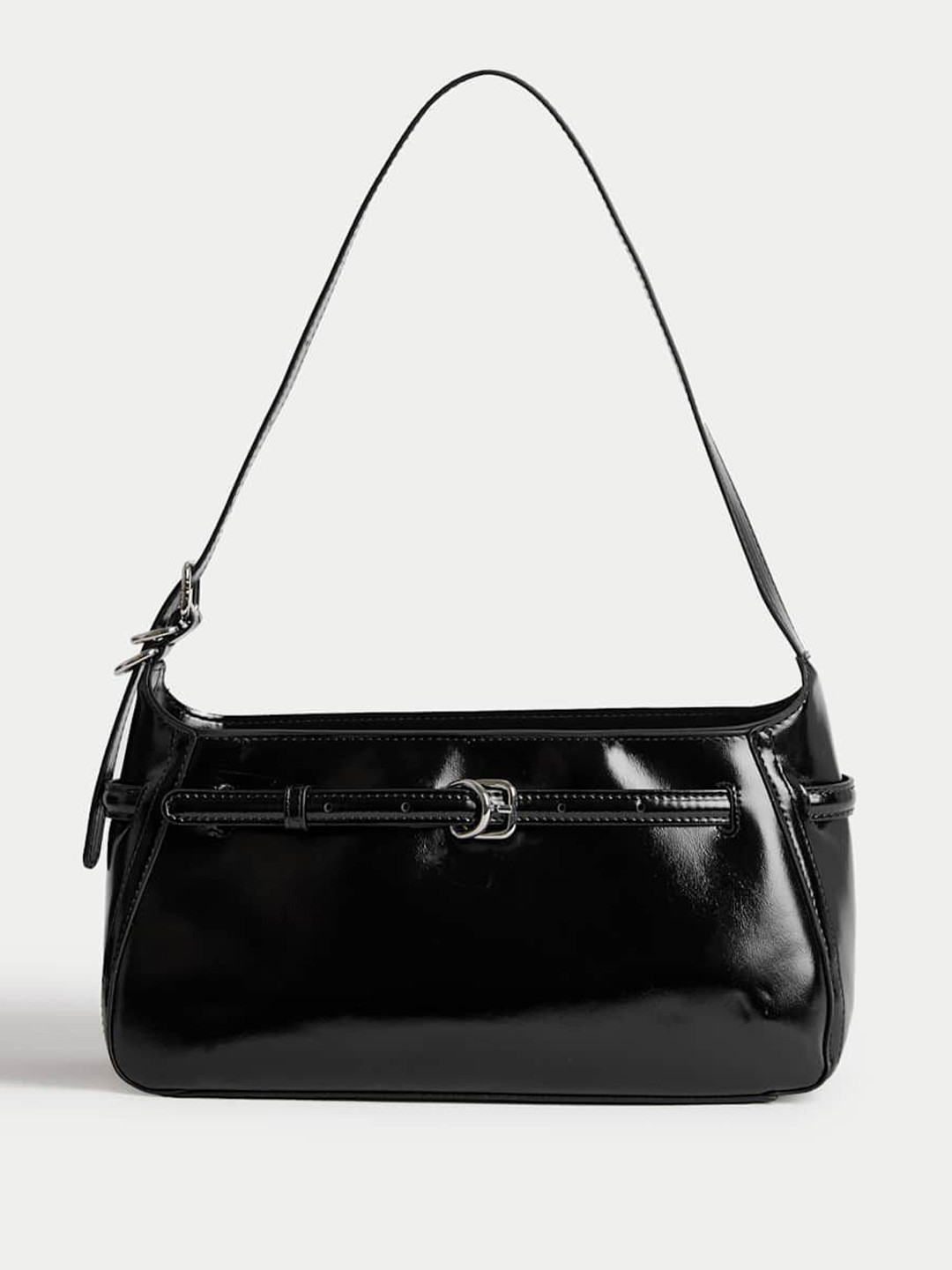 Marks & Spencer Buckle Baguette Bag