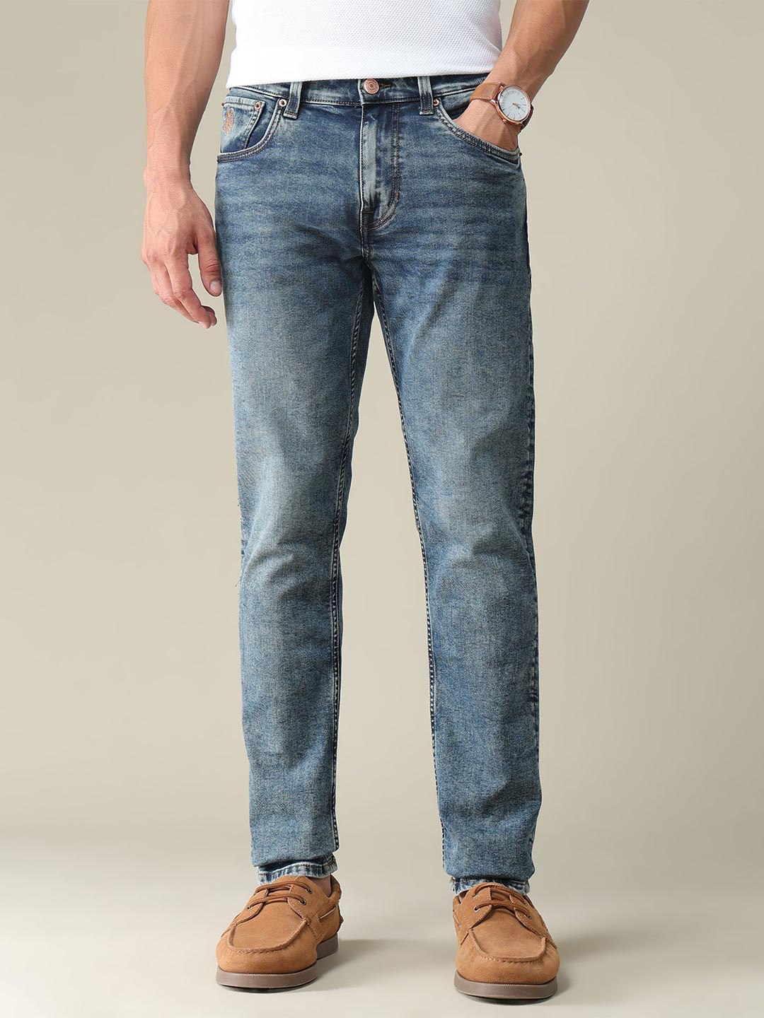 U.S. Polo Assn. Denim Co. Brandon Slim Tapered Fit Jeans