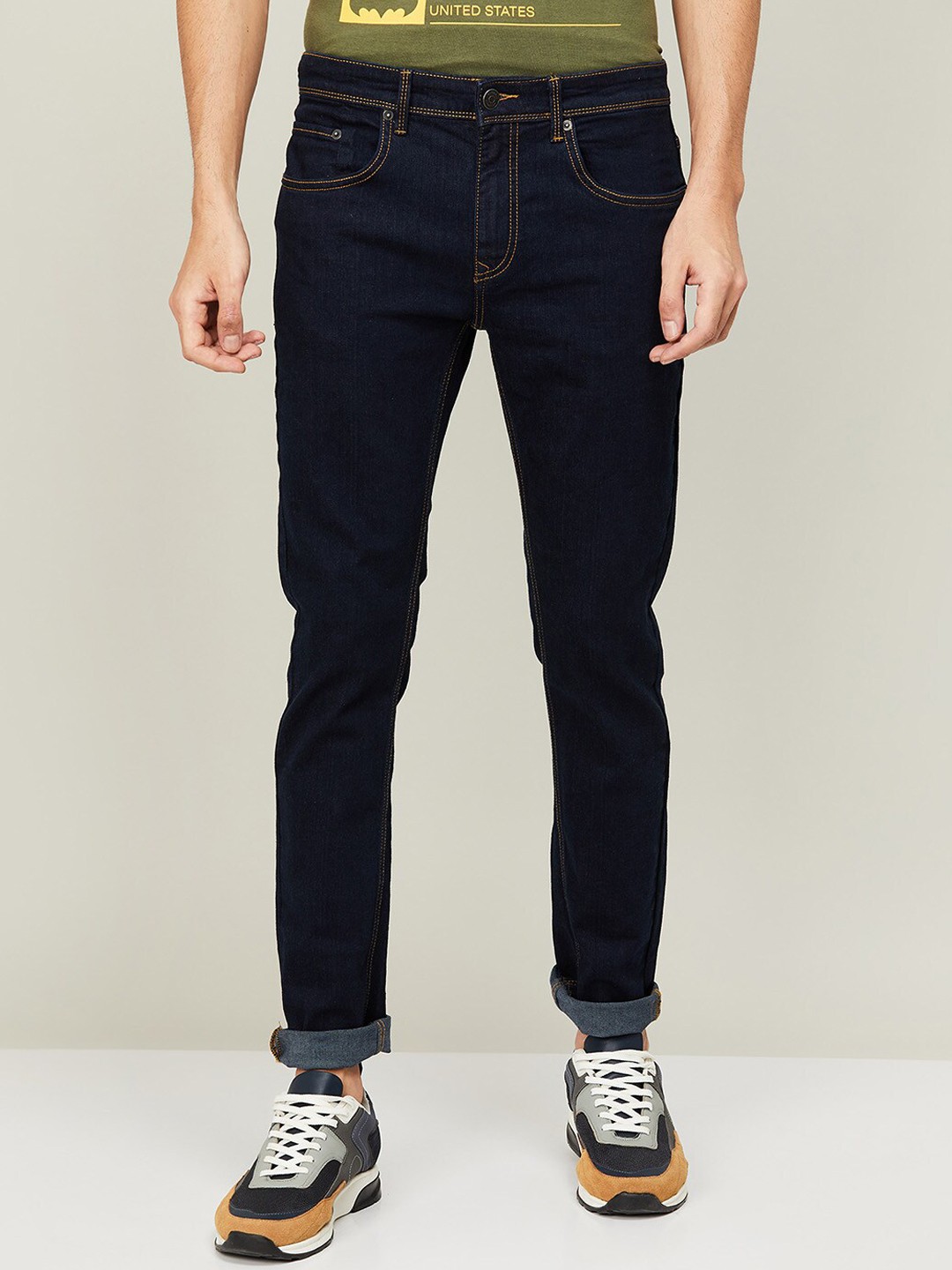

Fame Forever by Lifestyle Men Blue Slim Fit Jeans