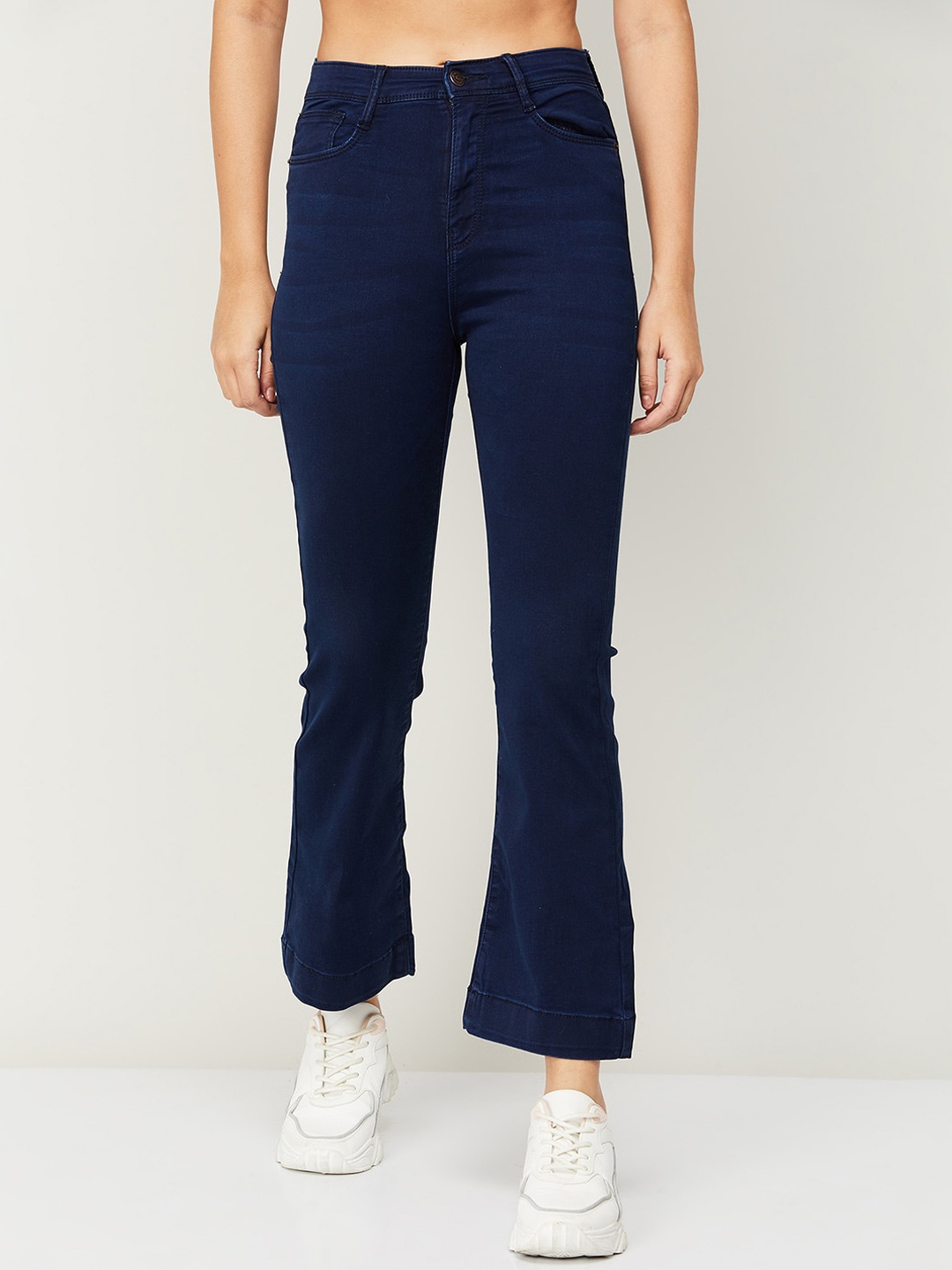 

Fame Forever by Lifestyle Women Blue Flared Cotton Jeans