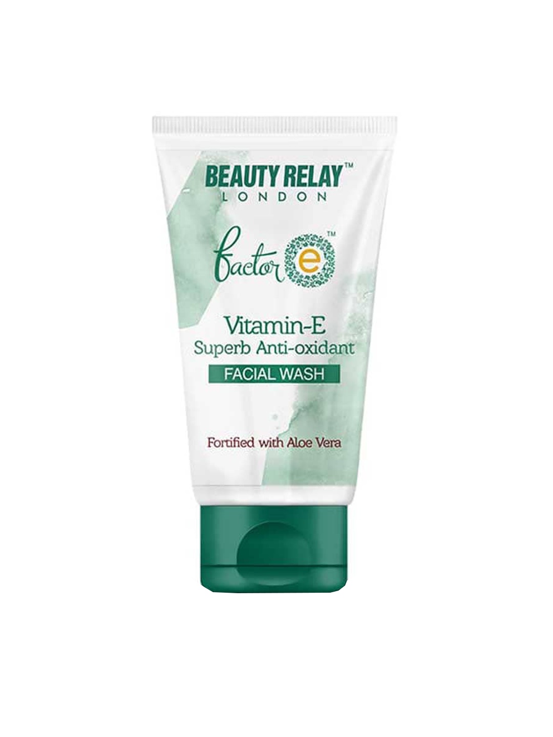 

BeautyRelay London Factor E Vitamin-E Superb Anti-Oxidant Face Wash with Aloevera - 165 g, White