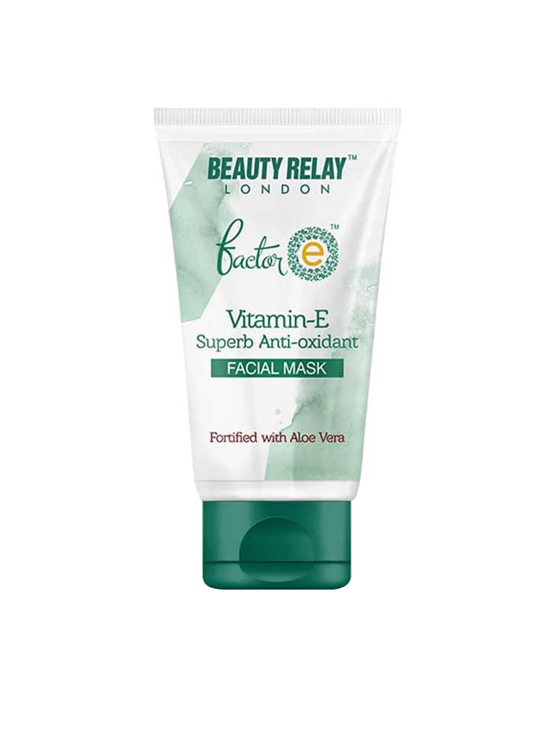 

BeautyRelay London Factor E Vitamin-E Superb Anti-Oxidant Face Mask with Aloevera - 200 ml, White