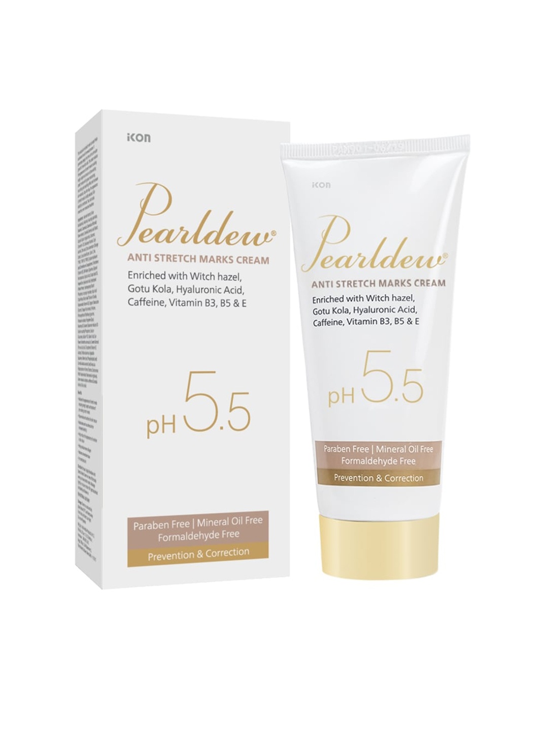 

Pearldew Anti Stretch Mark Cream With Shea Butter, Coco Butter, Na