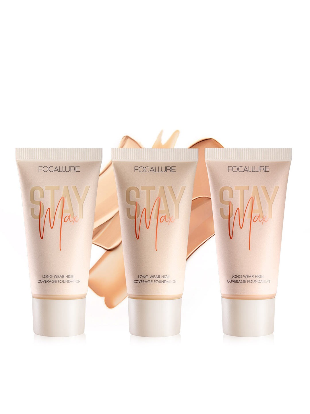 

FOCALLURE Staymax Poreless Matte Foundation - #4, Beige