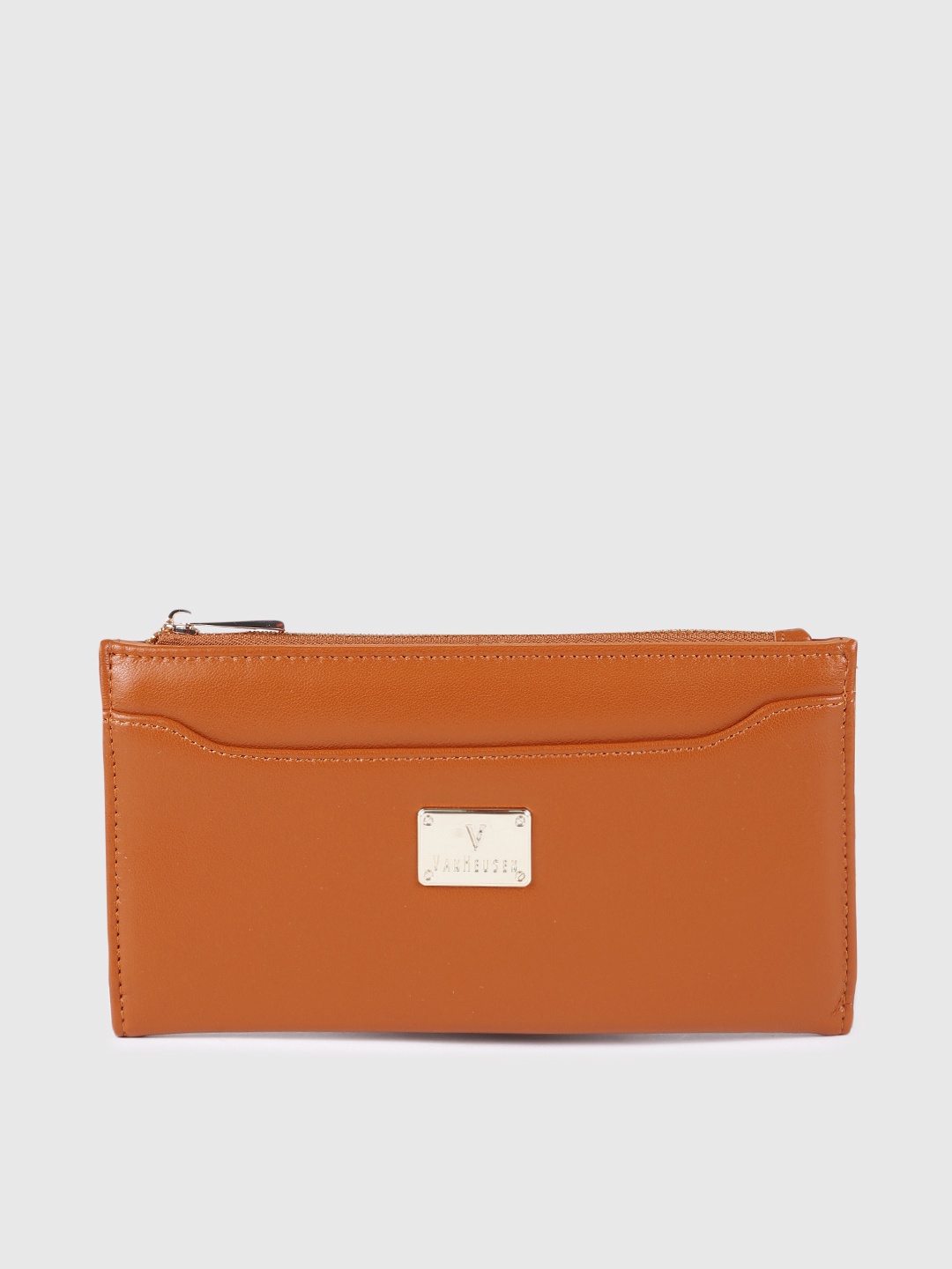 

Van Heusen Women Brown Solid Two Fold Wallet