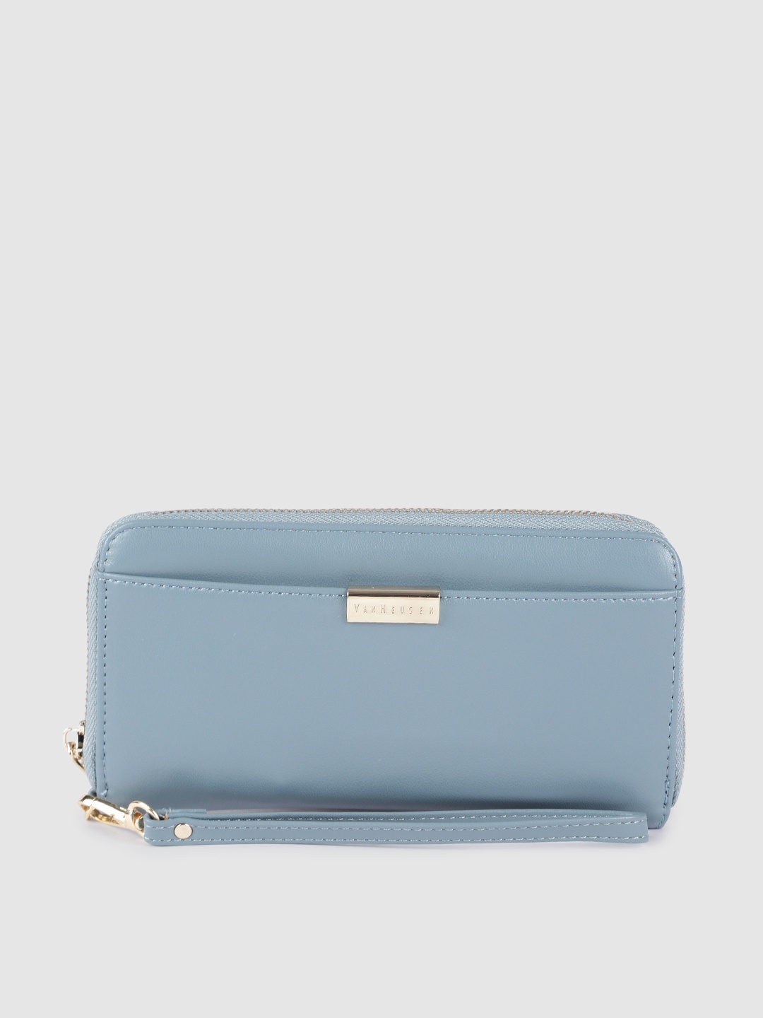 

Van Heusen Women Blue Zip Around Wallet