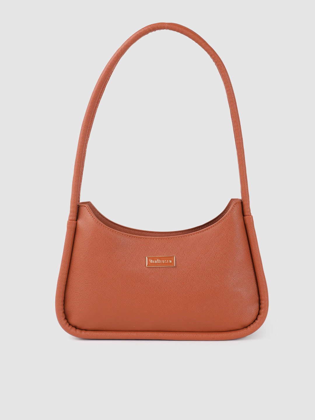 

Van Heusen Brown Structured Shoulder Bag
