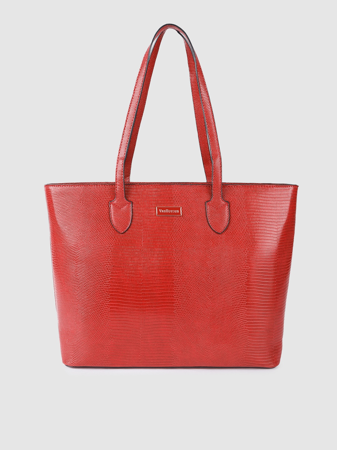 

Van Heusen Burgundy Textured Shoulder Bag