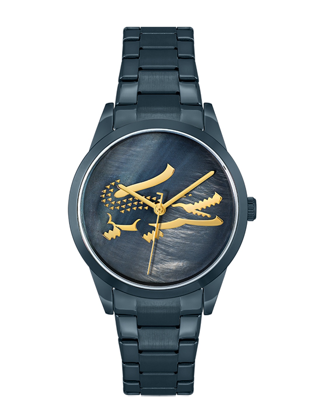 

Lacoste Women Navy Blue Ladycroc Mini Mother of Pearl Dial & Straps Analogue Watch 2001215
