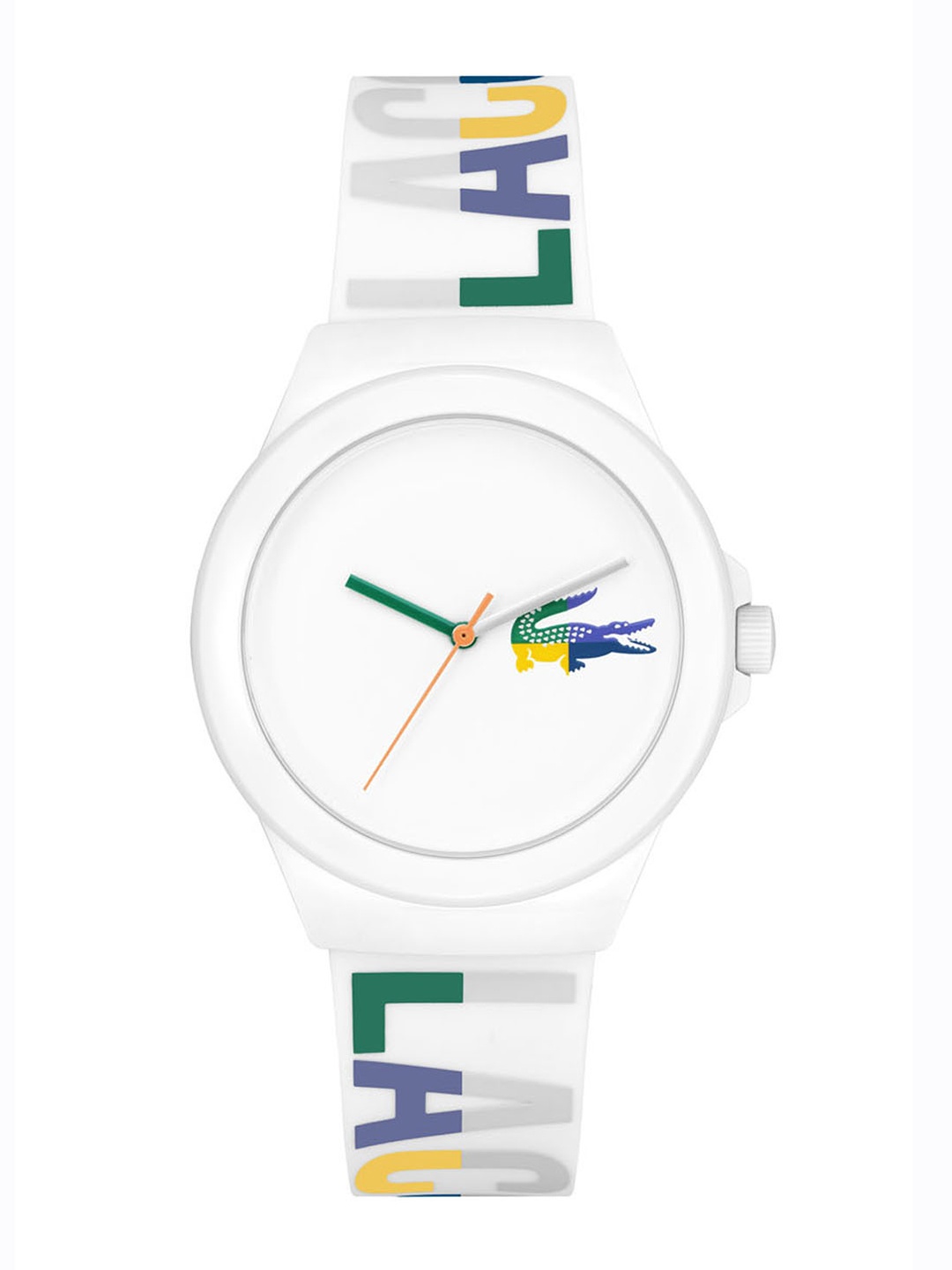 

Lacoste Women White Neocroc Analogue Watch 2001217-White