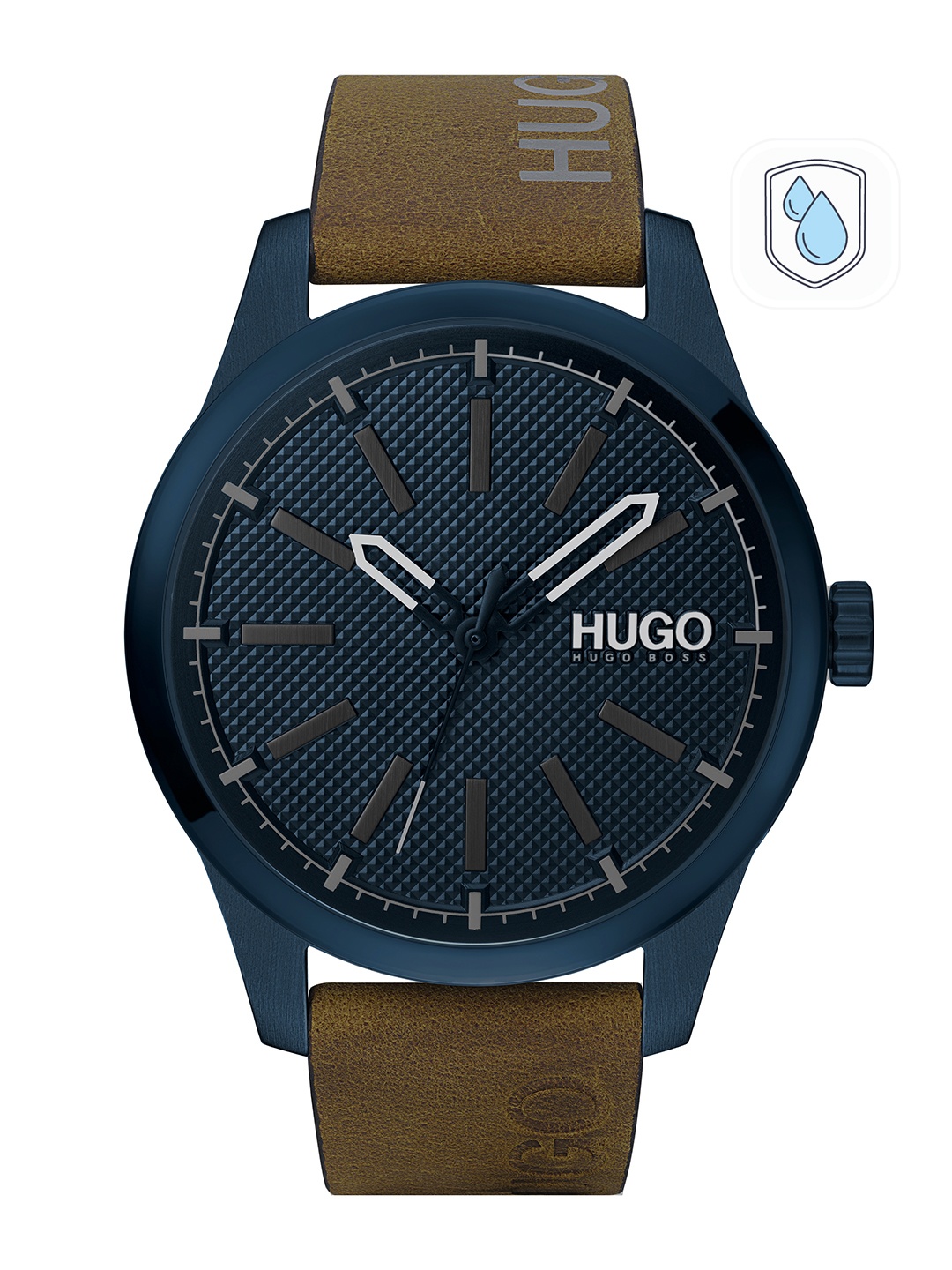 

HUGO Men Navy Blue Invent Analogue Watch
