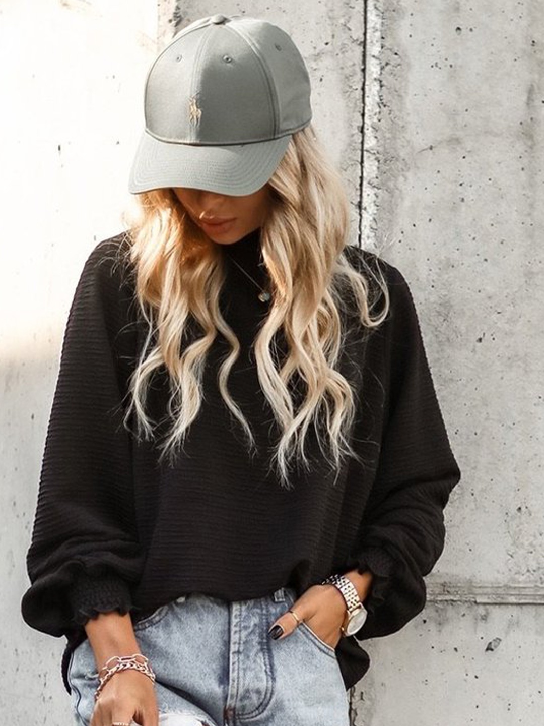 

BoStreet Women Black Top