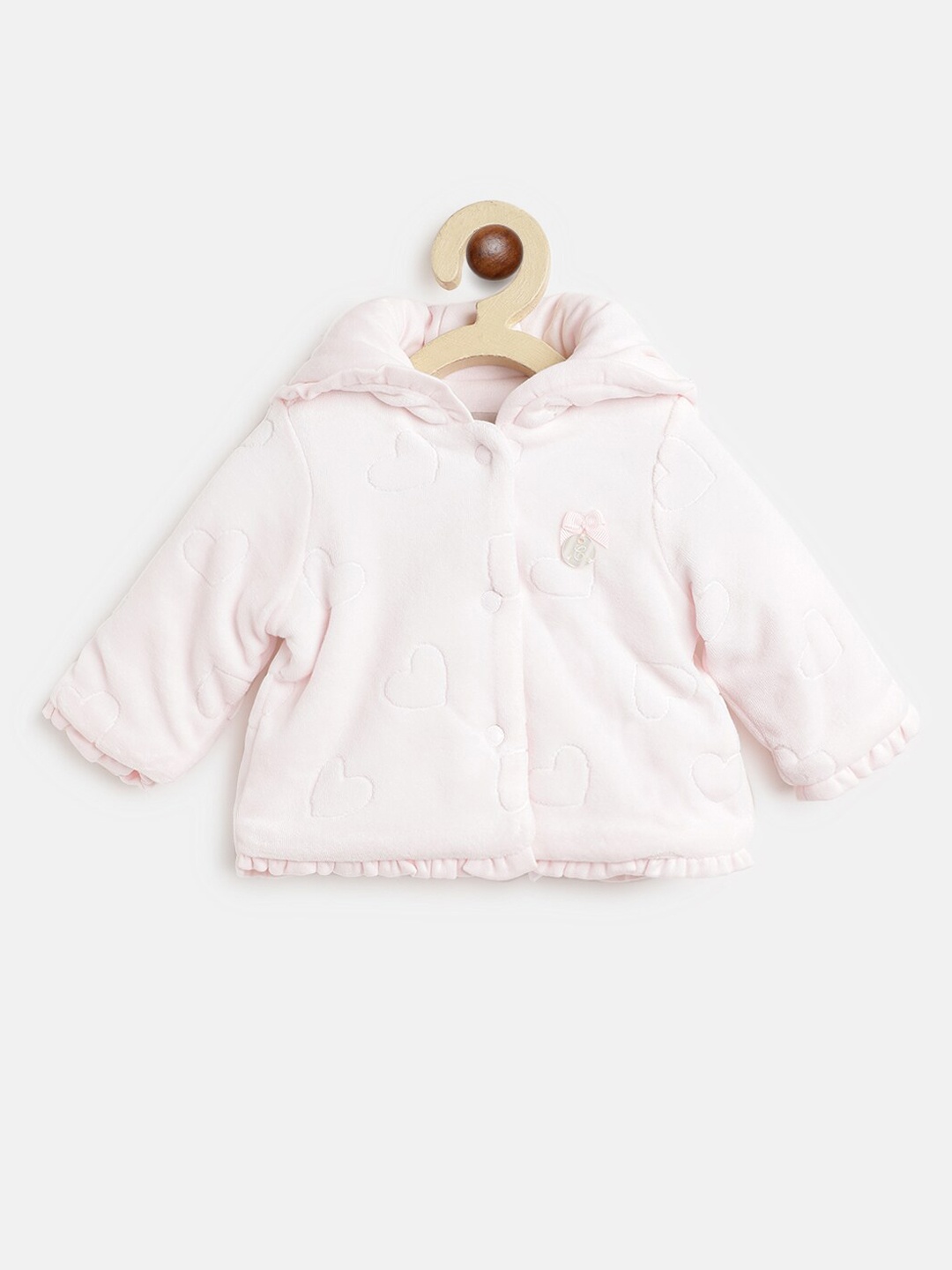 

Chicco Girls Pink Hooded Tailored Jacket