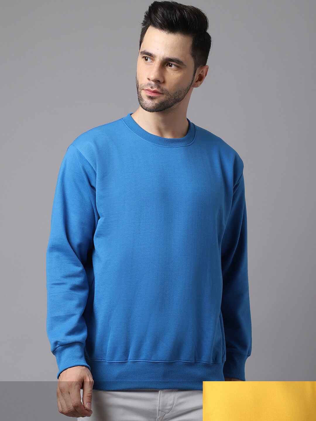 

MACK JONNEY Men Pack Of 2 Sweatshirt, Blue