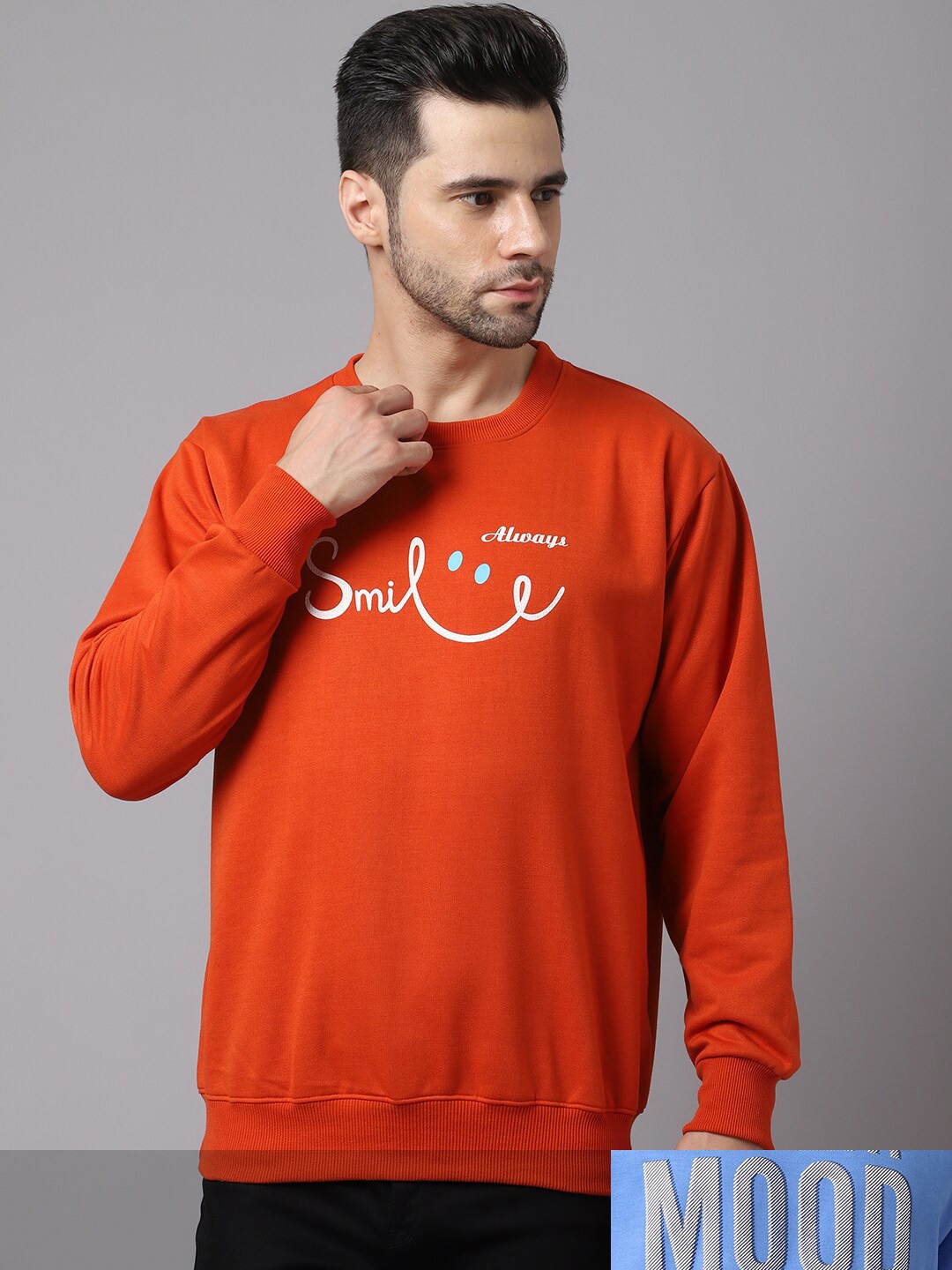 

MACK JONNEY Men Multicoloured Printed Sweatshirt, Multi