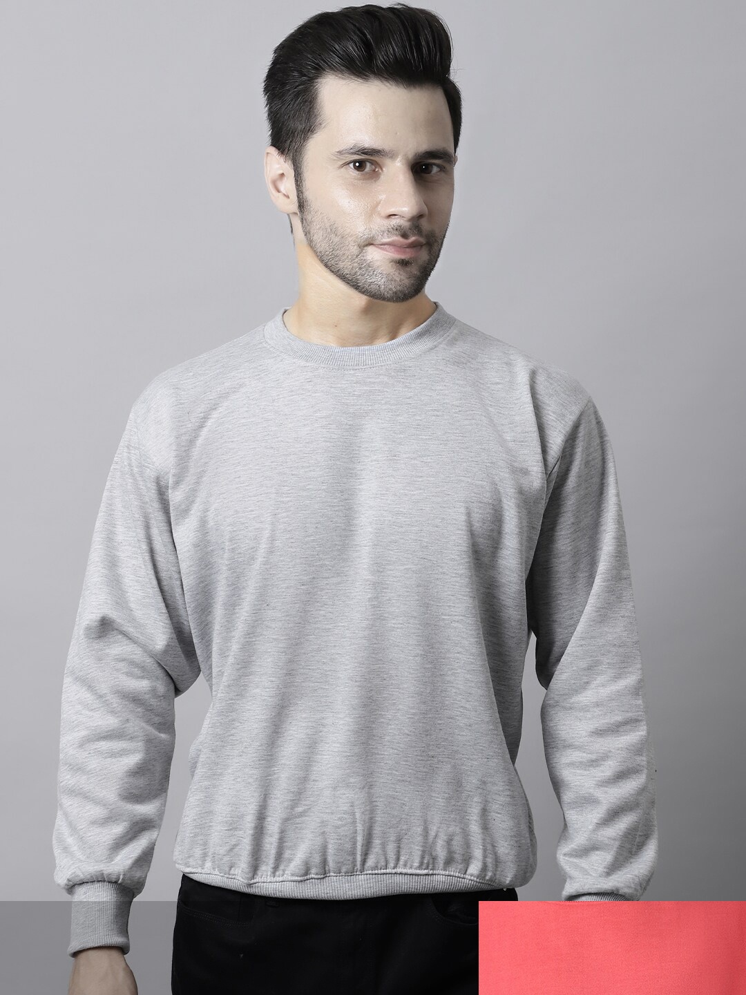 

MACK JONNEY Men Pack of 2 Sweatshirts, Grey