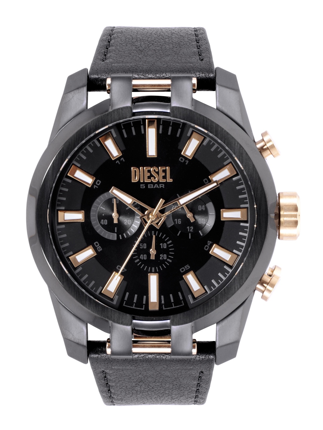 

DIESEL Men Black Analogue Chronograph Watch DZ4610