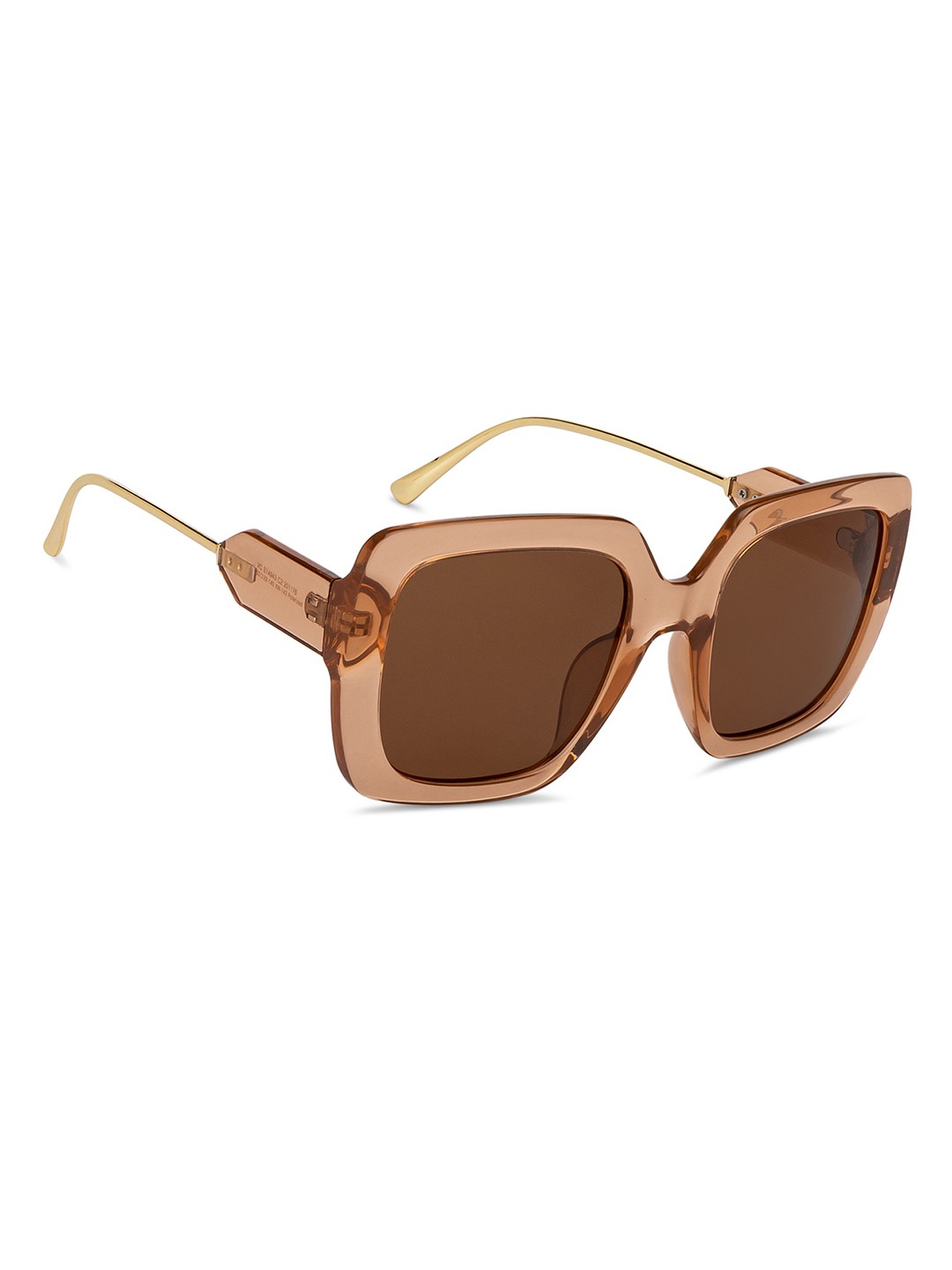 

Vincent Chase Unisex Brown Lens & Square Sunglasses UV Protected Lens 201176