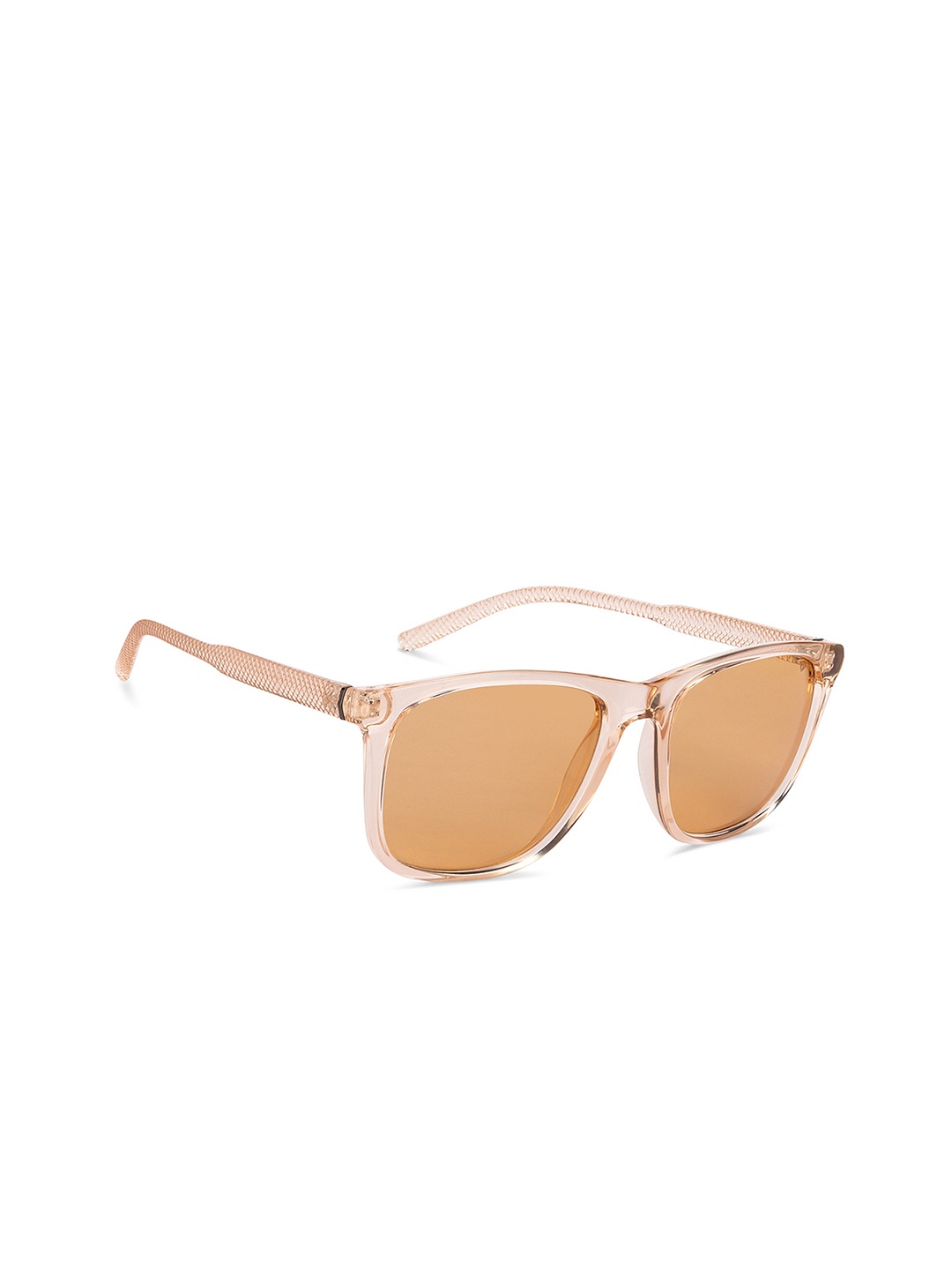 

Vincent Chase Unisex Brown Lens & Pink Wayfarer Sunglasses with Polarised and UV Protected Lens