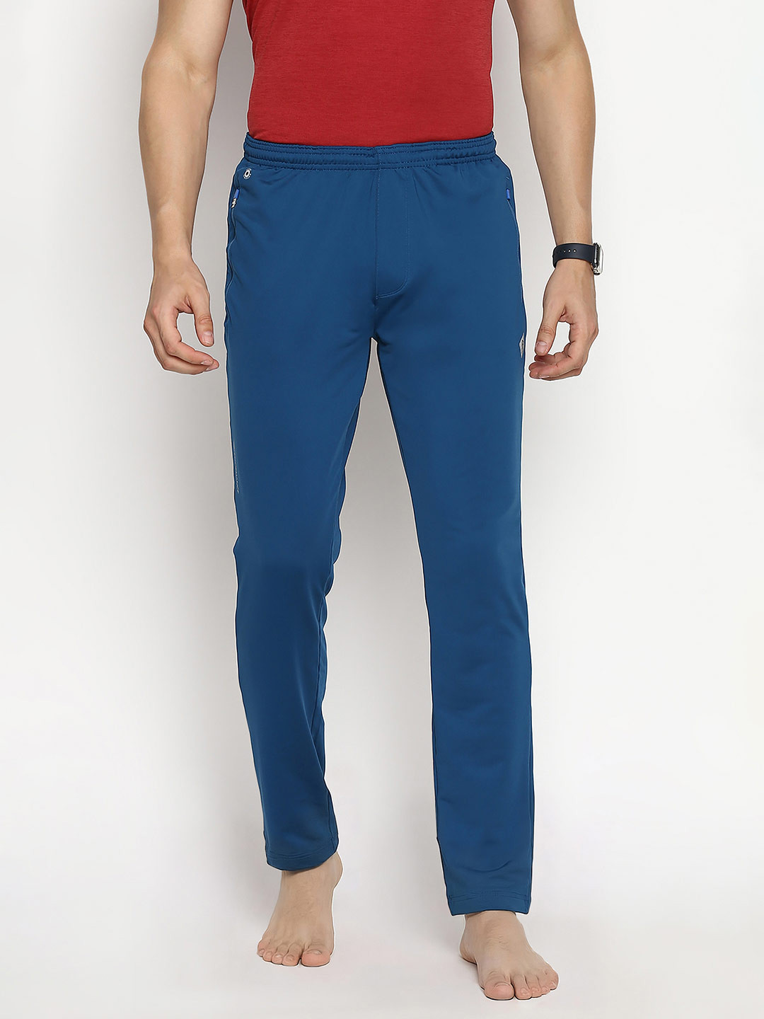 Van Heusen Innerwear Men Performance Solid Swift Dry 4 Way Stretch Track Pant