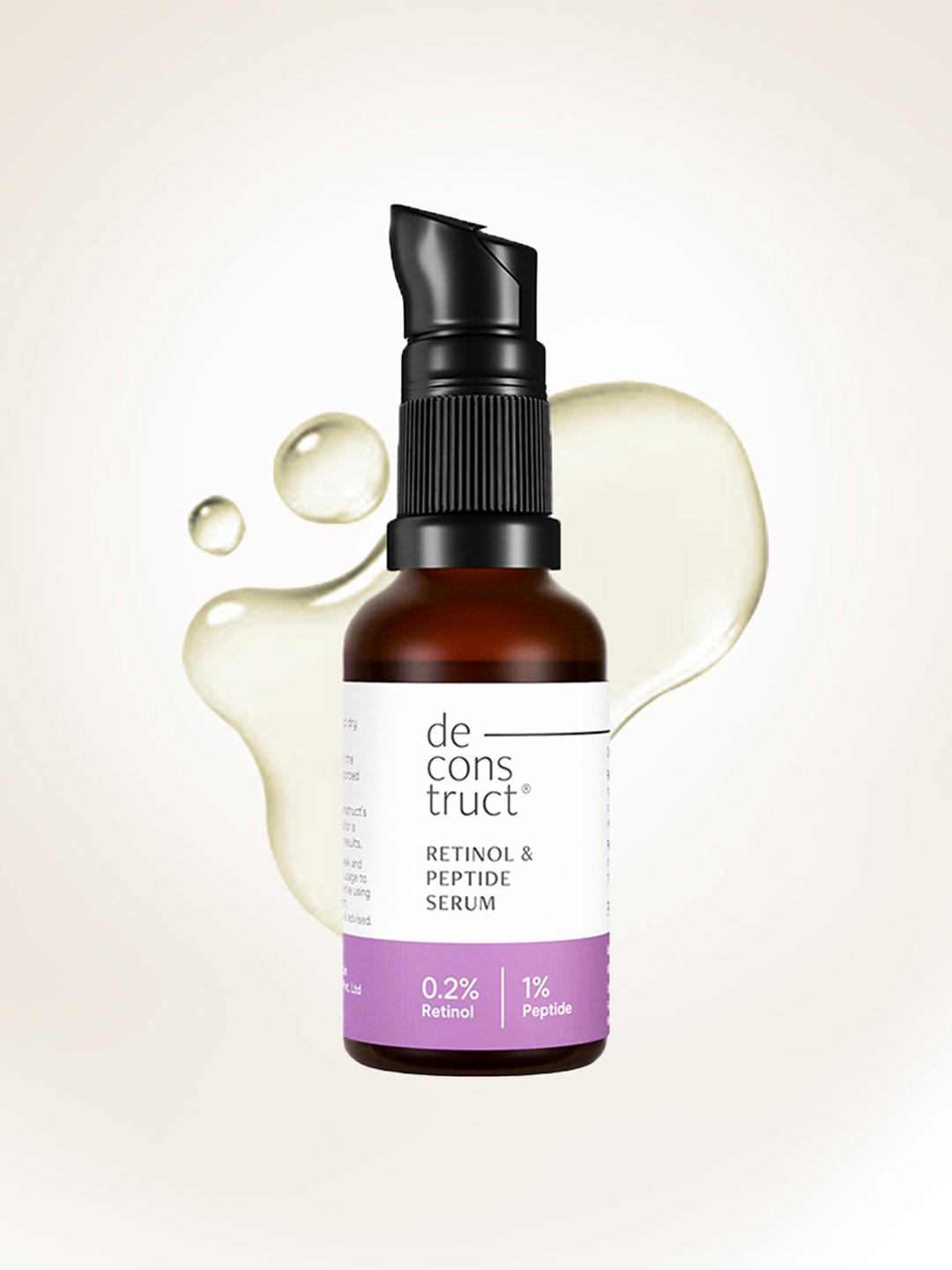 deconstruct Retino Face Serum With Peptid - 0.2% Retinol + 1% Peptide