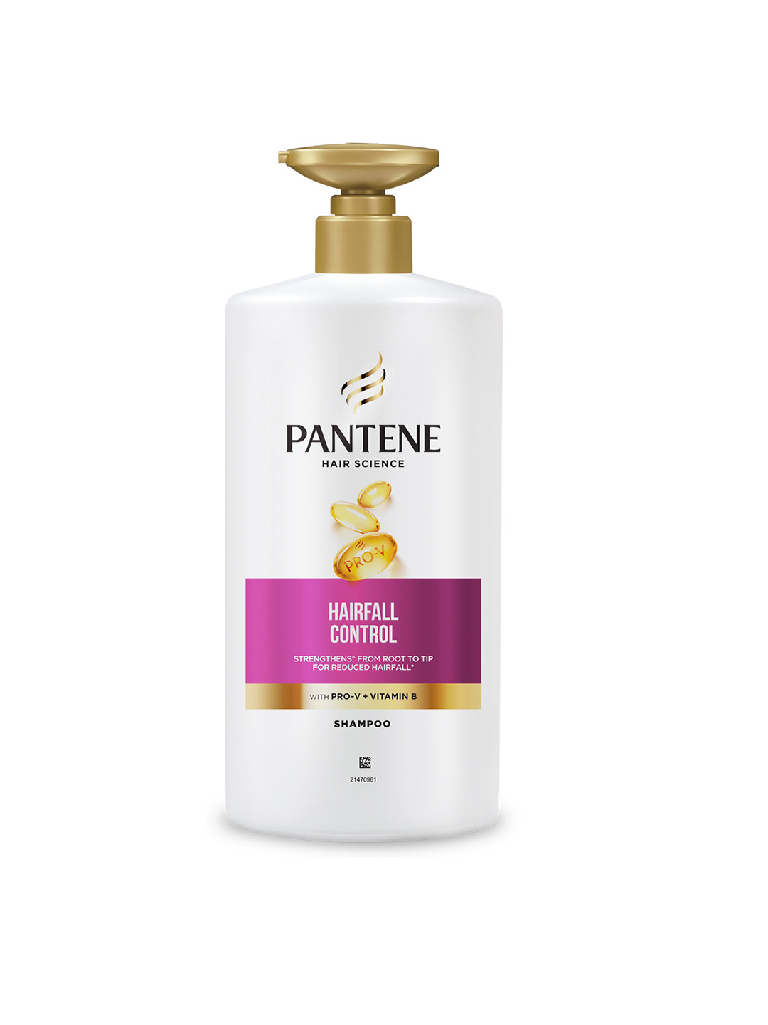 Pantene HairScience Hairfall Control Shampoo with Pro-Vitamins & Vitamin B - 650ml