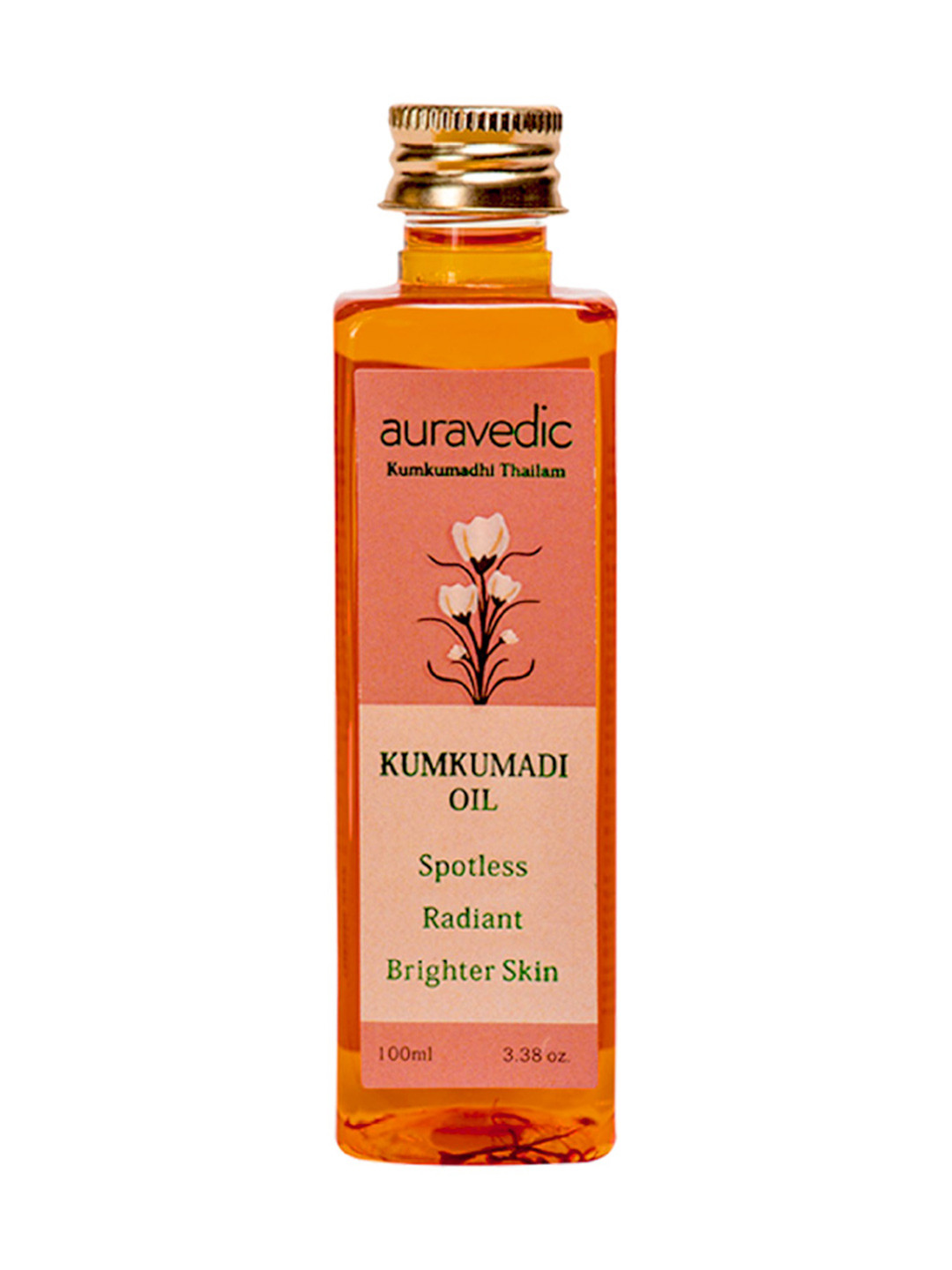 Auravedic Kumkumadi Tailam Face Oil for Glowing Skin - 100ml