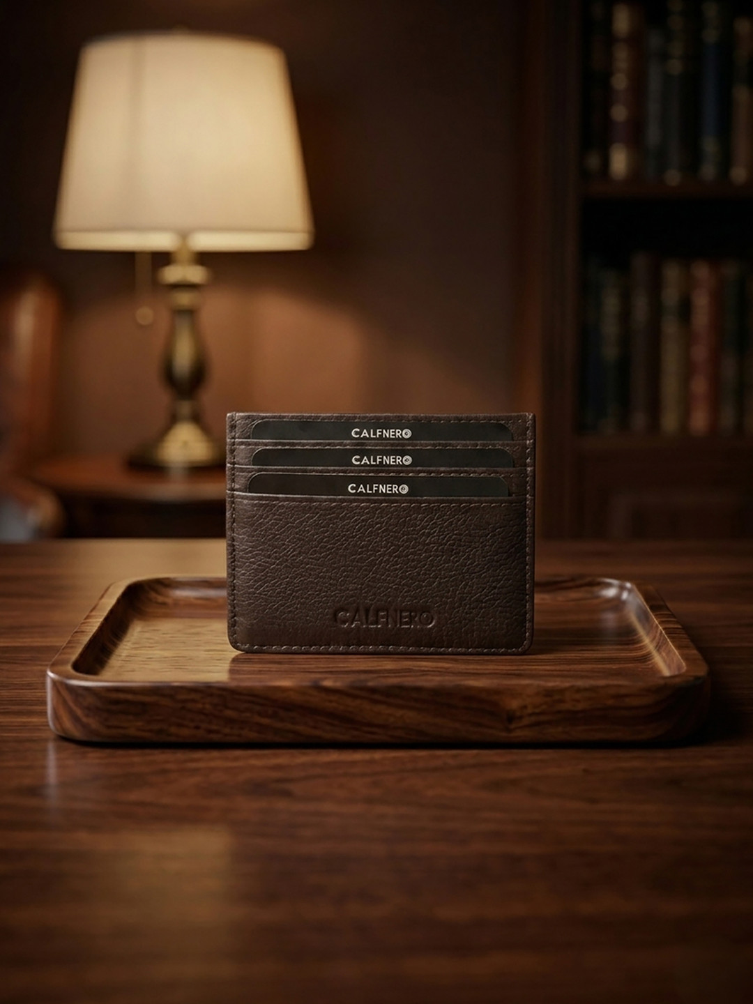 CALFNERO Leather Card Holder