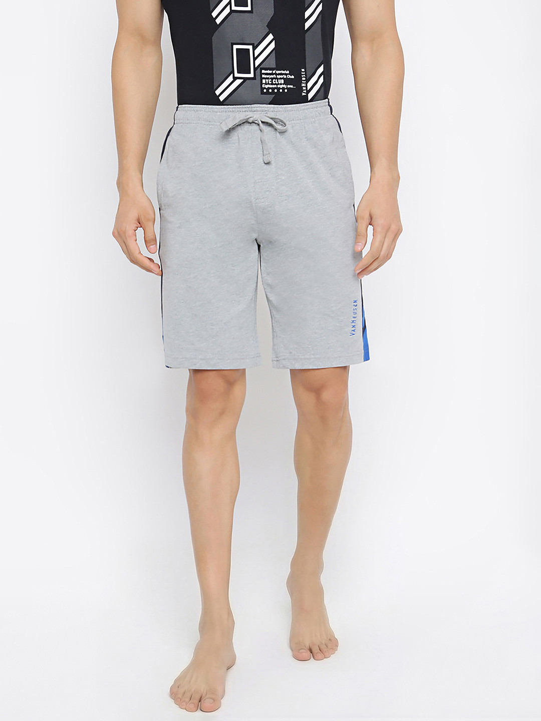 Van Heusen Innerwear Smart Tech Easy Stain Release Knit Athleisure Lounge Shorts